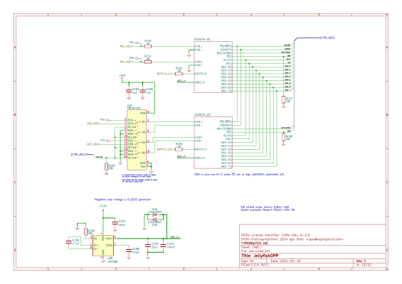 ADC connections with MUX
